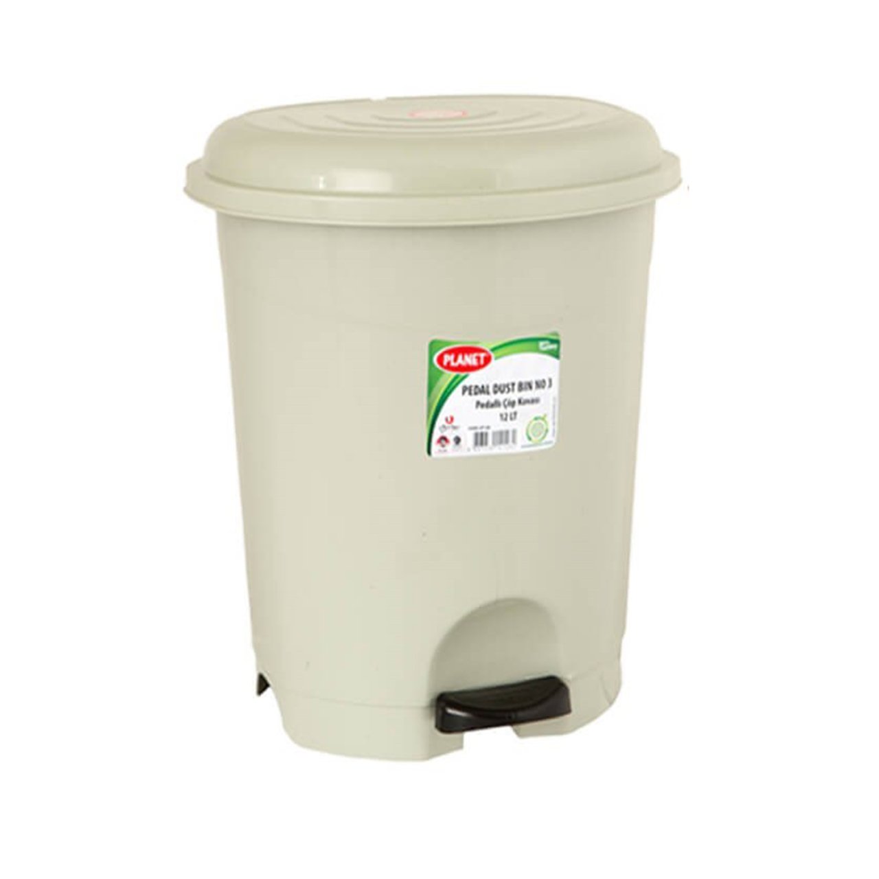 Planet Pedallı  Çöp Kovası 50 lt