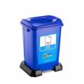 50 Litre  4lü SET Sıfır Atık Geri Dönüşüm Çöp Kovası