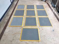 Yalıtkan Paspas 3Mm Sarı Kenar Rampalı