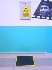 Yalıtkan Paspas 3Mm Sarı Kenar Rampalı