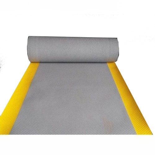 2MM Gri Sarı Şeritli İzole Halı10 KW