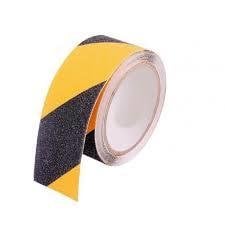 MERDİVEN KAYDIRMAZ BANT SARI SİYAH 2.5 CM 25 METRE