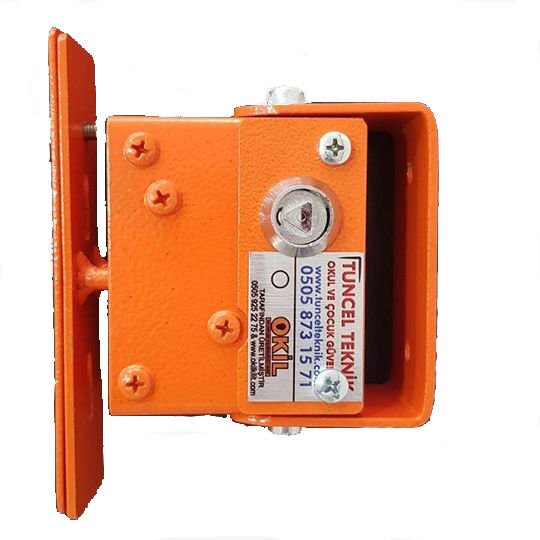 Okil Kapı Sabitleme Kilidi Üçgen Anahtarlı