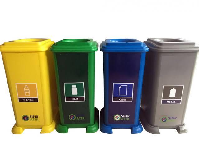 70 Litre Geri Dönüşüm 4 lü Set