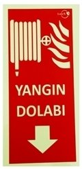 Yangın Dolabı Fotolümen Levha
