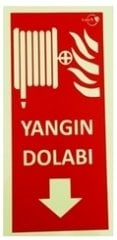 Yangın Dolabı Fotolümen Levha