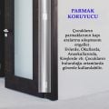 Parmak Sıkışma Önleyici Şeffaf Kapı  Körüğü 200 cm