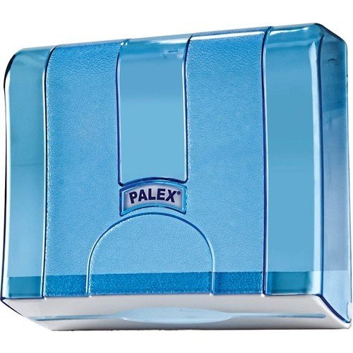 Palex 3570-1 Standart Z Katlı Kağıt Havlu Dispenseri Şeffaf Mavi