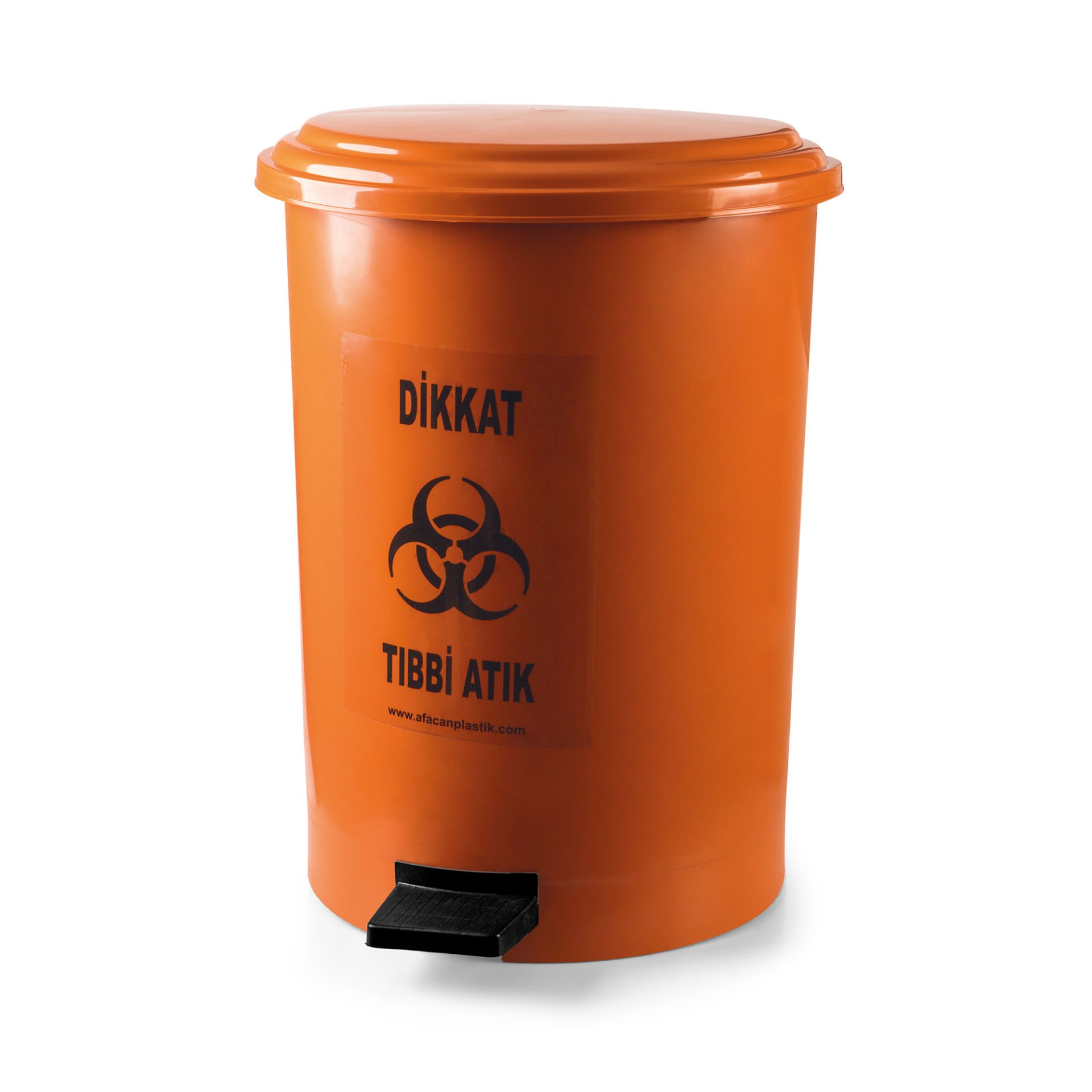 Tıbbi Atık Kovası Pedallı 50 Litre