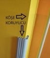 130 cm KALIN KAUCUK DUVAR KENAR KÖŞE KORUMA