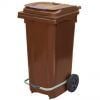 Pedallı 240 Litre Çöp Konteyneri