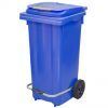Pedallı 240 Litre Çöp Konteyneri