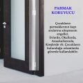 Parmak Sıkışma Önleyici Şeffaf Kapı  Körüğü 100cm