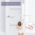 Parmak Sıkışma Önleyici Şeffaf Kapı  Körüğü 100cm