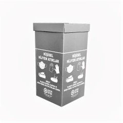 Enfekte Kişisel Hijyen Atık Kolisi Polikarbon